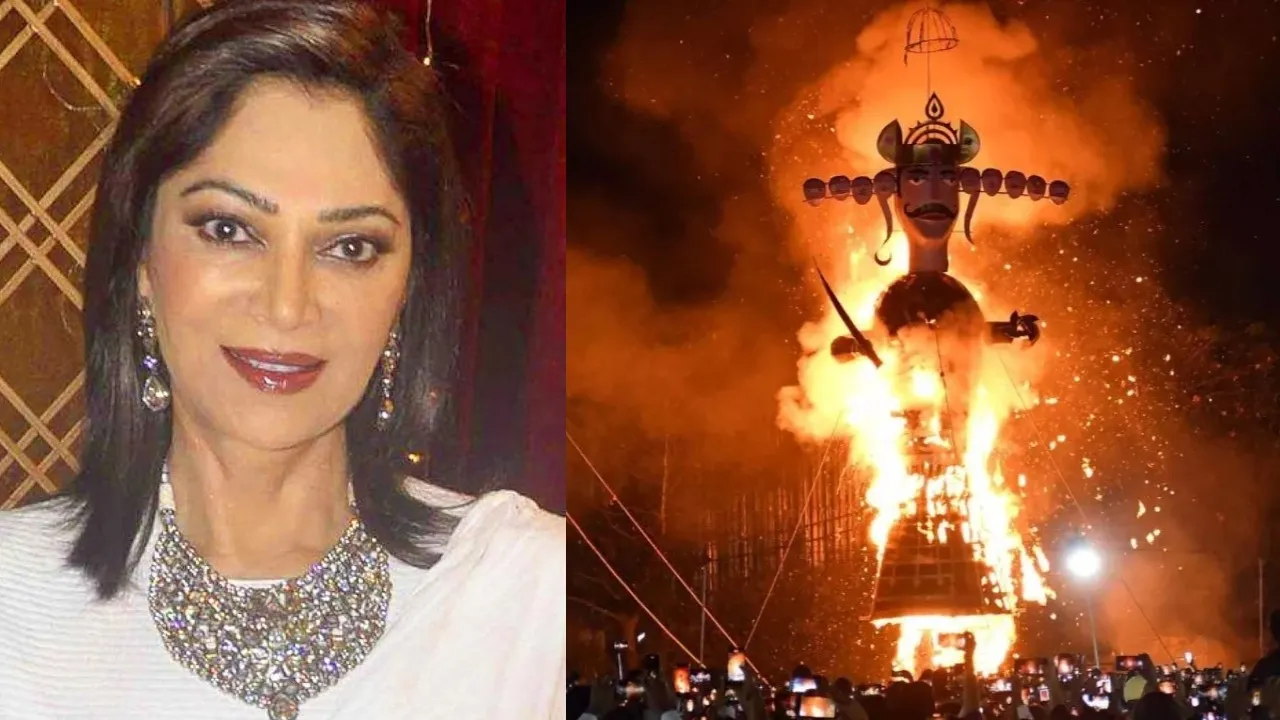 Simi Garewal wrote letter to Ravana On Dussehra said There is no special reason to burn you