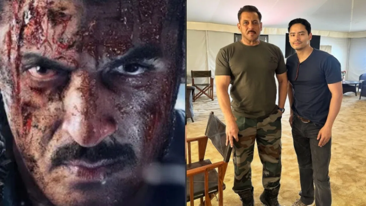 Salman Khan picture from the sets of Battle of Galwan went viral see here