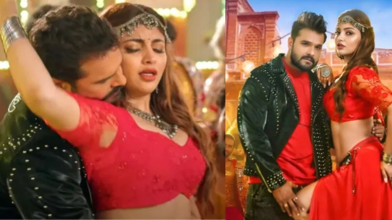 Khesari Lal Yadav new song Lal Ghaghri viral on social media got millions views in a day