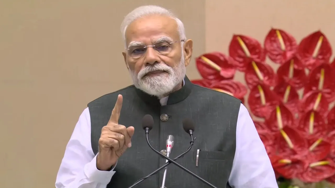 PM Modi today