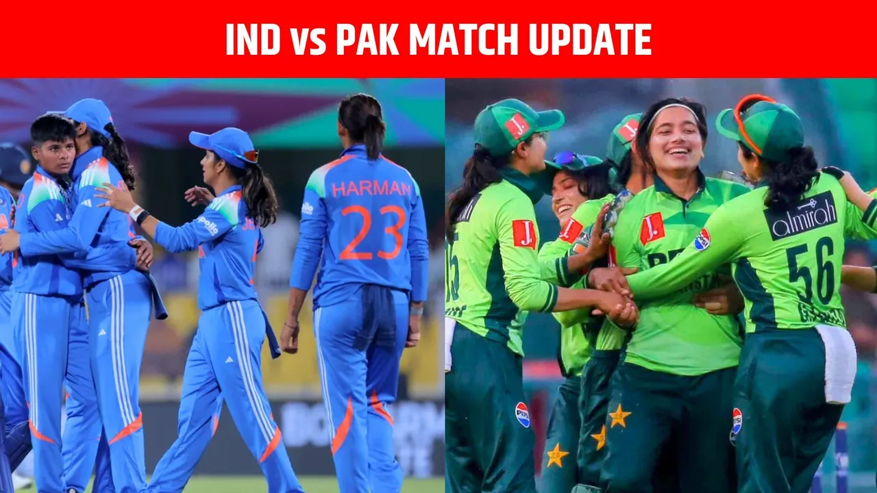India vs Pakistan Women's World Cup match can be cancelled due to this reason