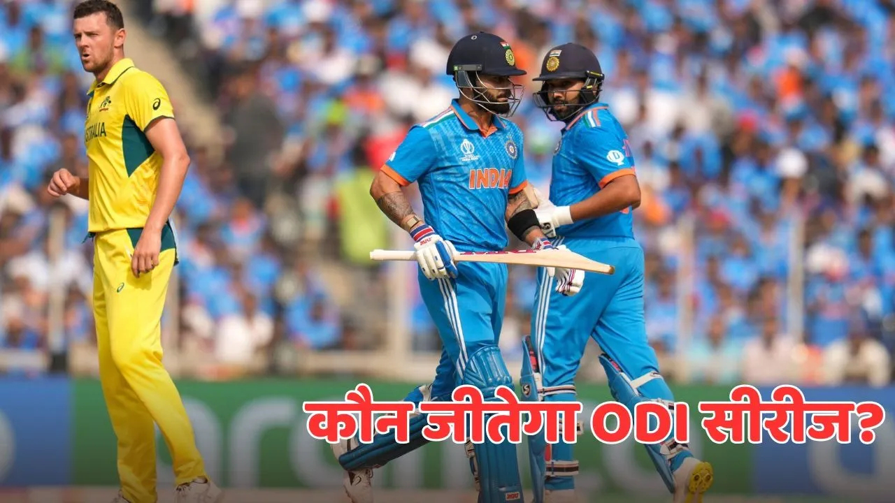 Aaron finch predict australia won odi series with 2-1 ind vs aus