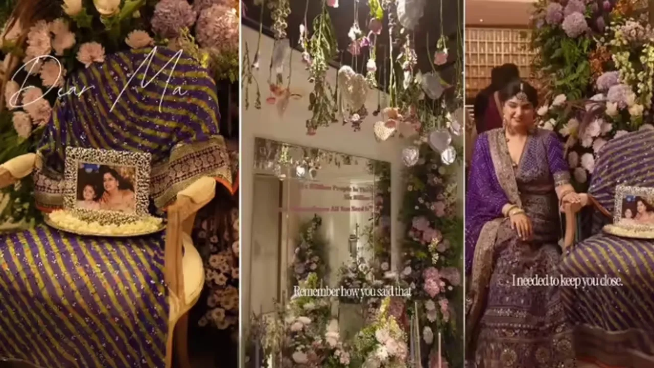 Anshula Kapoor remembers her late mother Mona Kapoor after engagement shares special post for her