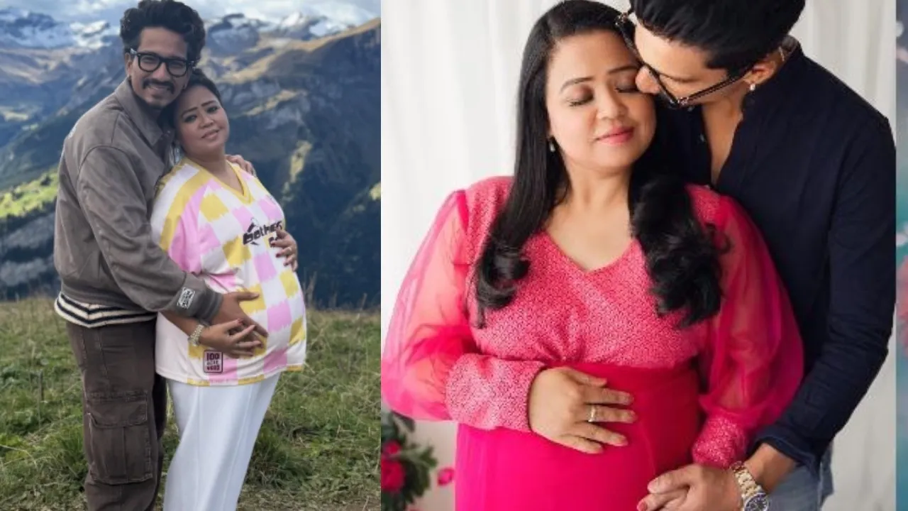 Bharti Singh Announced Second Pregnancy comedian flaunting baby bump with husband harsh limbachiya