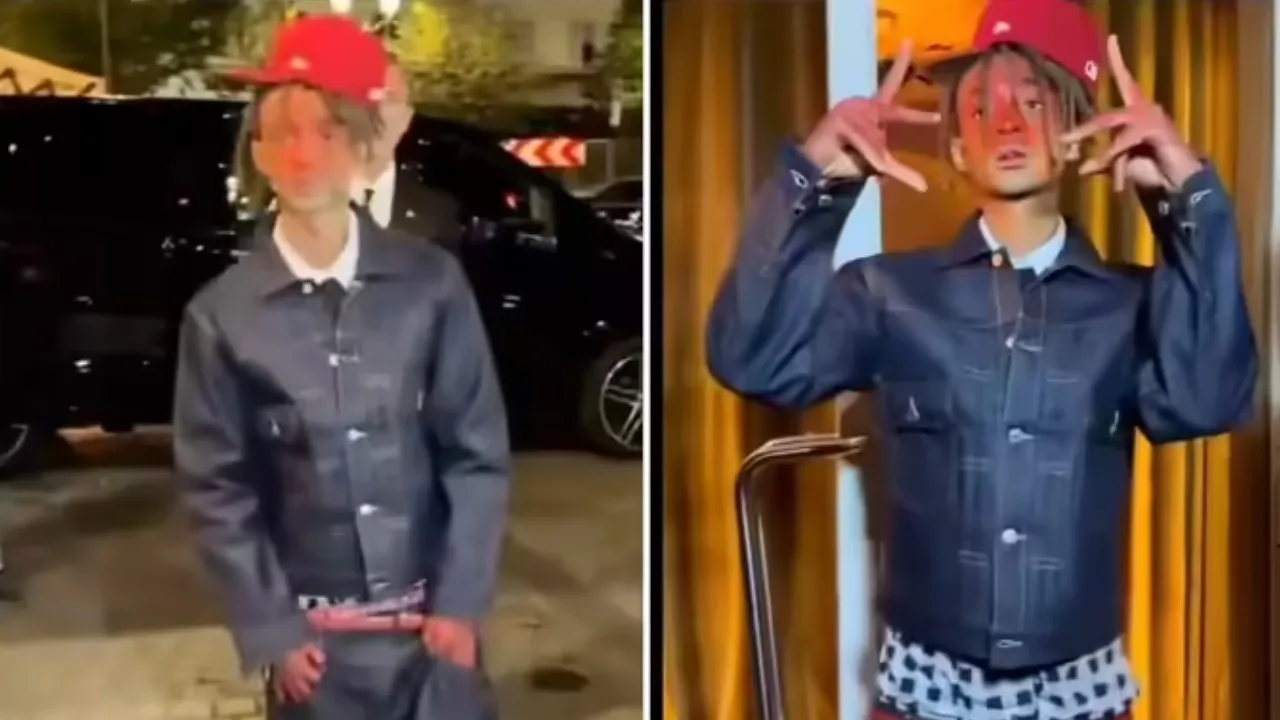 Will Smith Son Jaden Smith bizarre Video Viral on social media people said He should be slapped