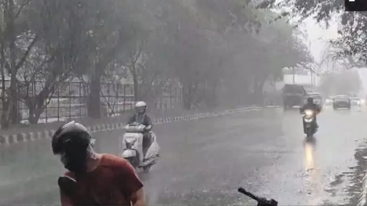 delhi rain