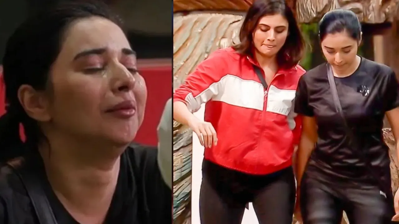 Bigg boss 19 update tanya mittal kiss video viral on social media