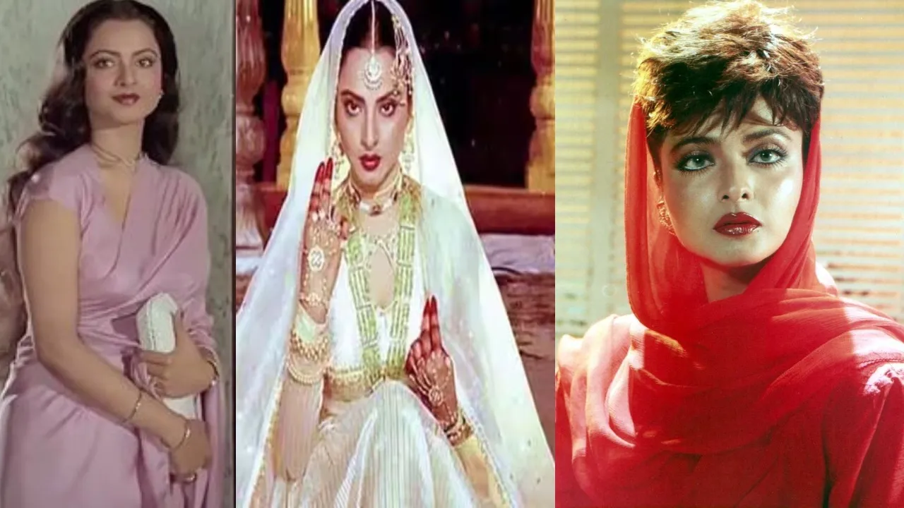 evergreen actress Rekha birthday special know her 5 superhit movie with her iconic characters