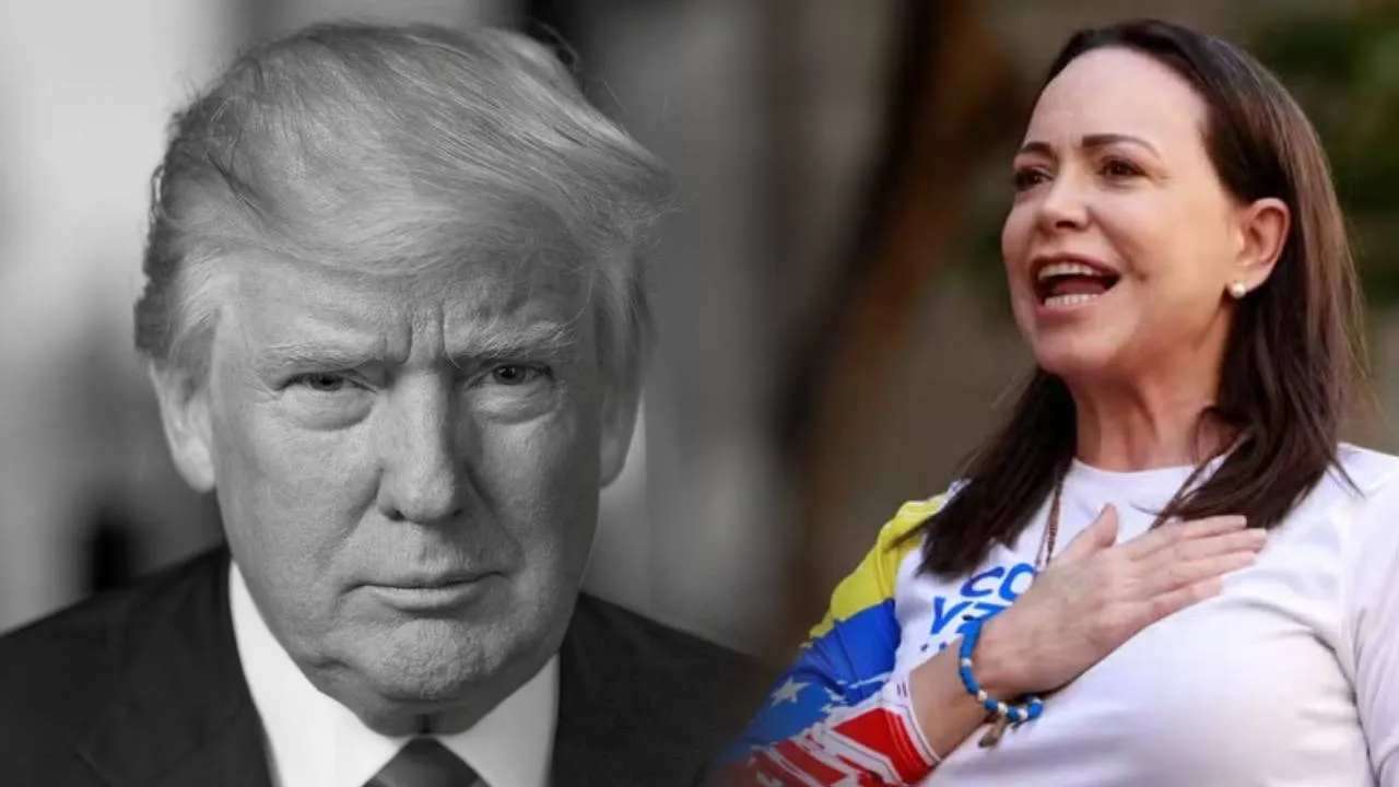 Nobel Peace Prize Winner Maria Corina Machado of Venezuela Donald Trump Miss