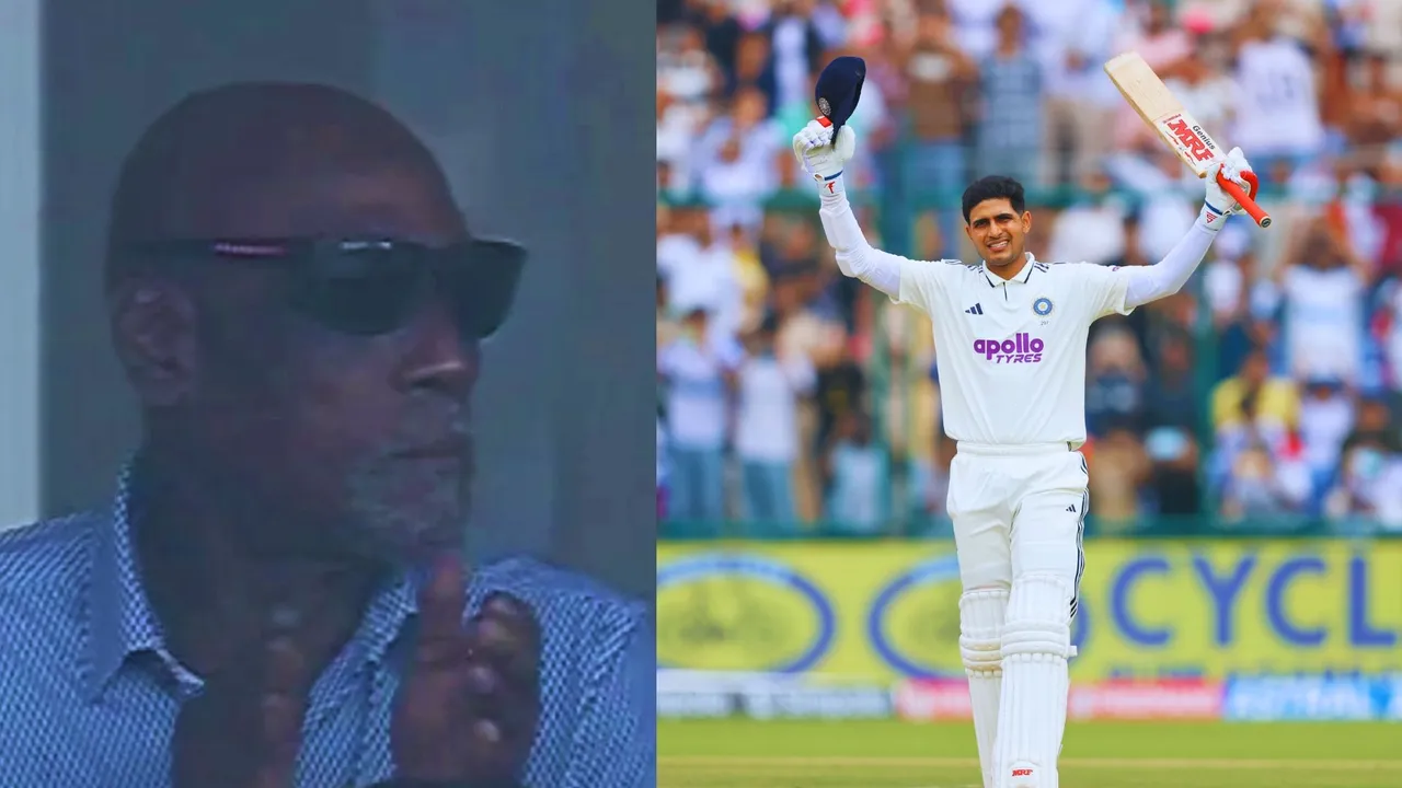 Sir Viv Richards applauds Shubman Gill for a magnificent century