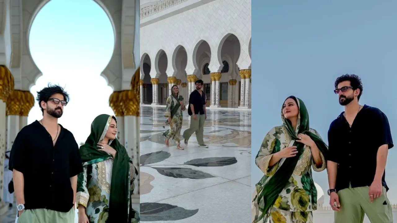 Sonakshi Sinha trolled on social media for sharing pictures from mosque on Karwa Chauth