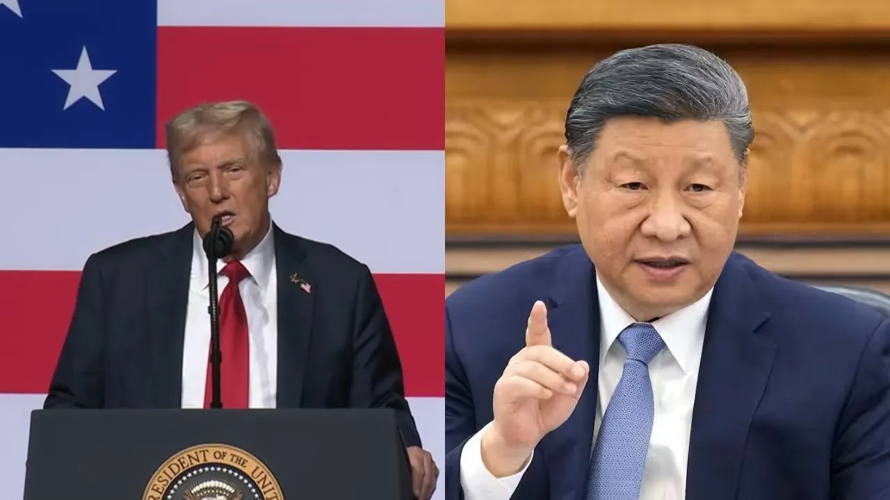 Trump and Xijinping