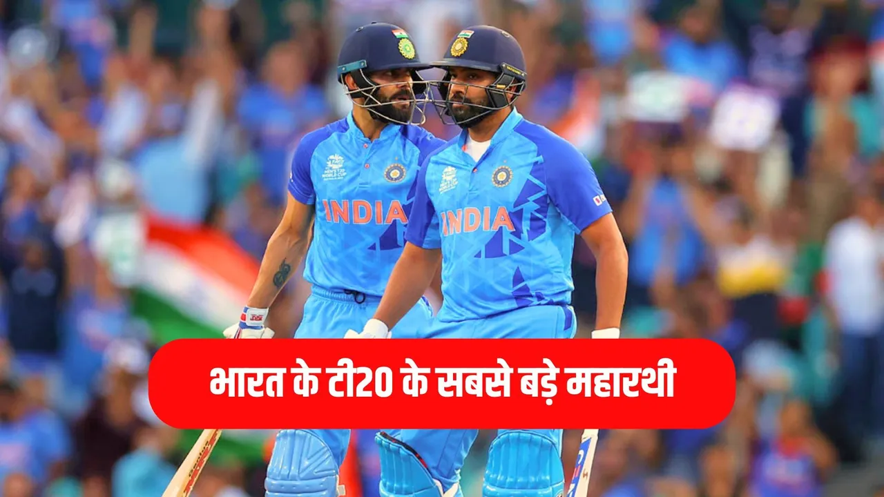 3 batsmen who has scored most runs for Team India in T20 Internationals