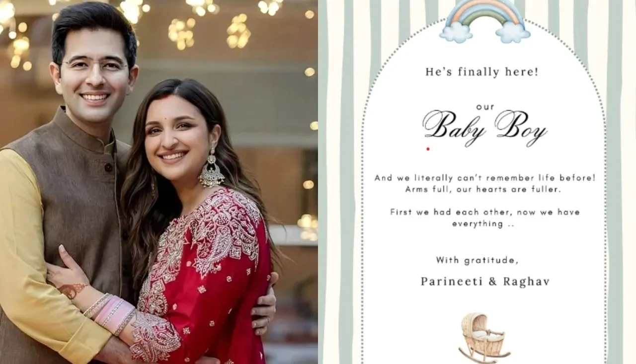 Parineeti Chopra and Raghav Chadha Welcomed Baby Boy