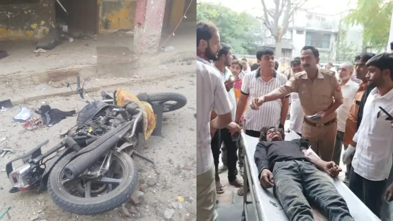 Baharaich Crackers market blast