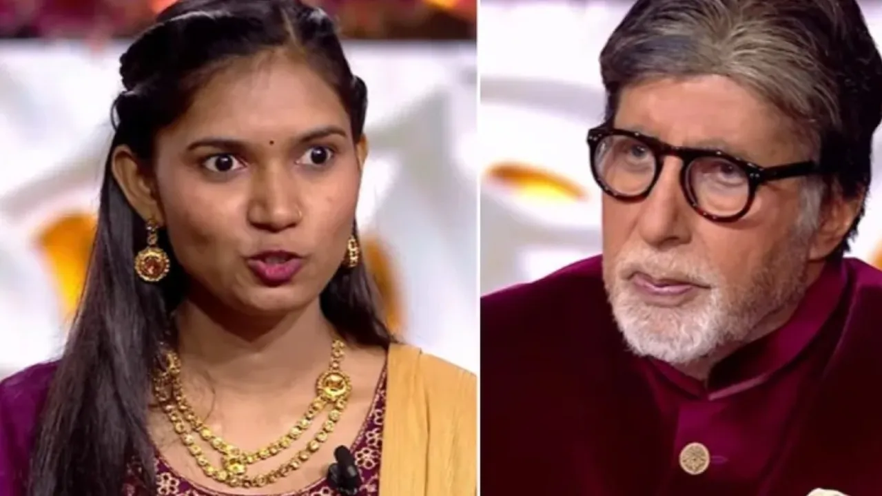 Amitabh Bachchan emotional knowing on kaun Banega crorepati 17 contestant upsc Priyanka kumari strug