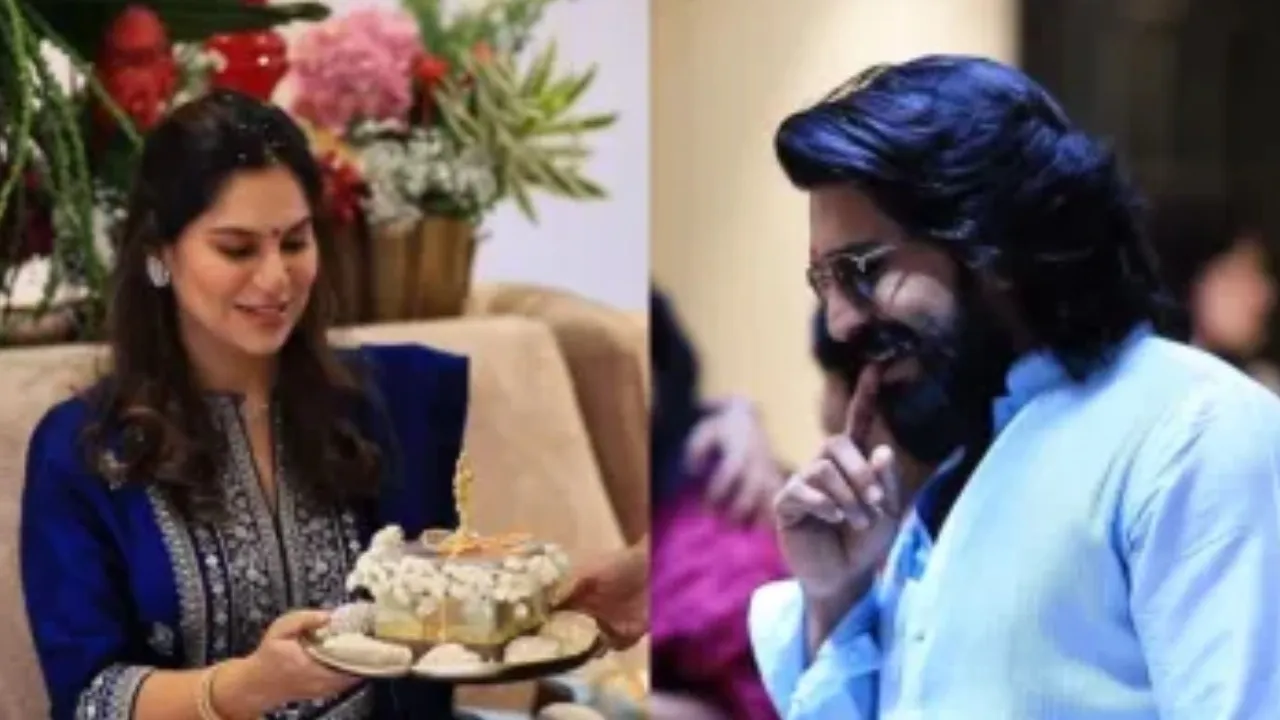 Ram Charan and Upasana becomes twins parents couple shared baby shower ceremony glimpse