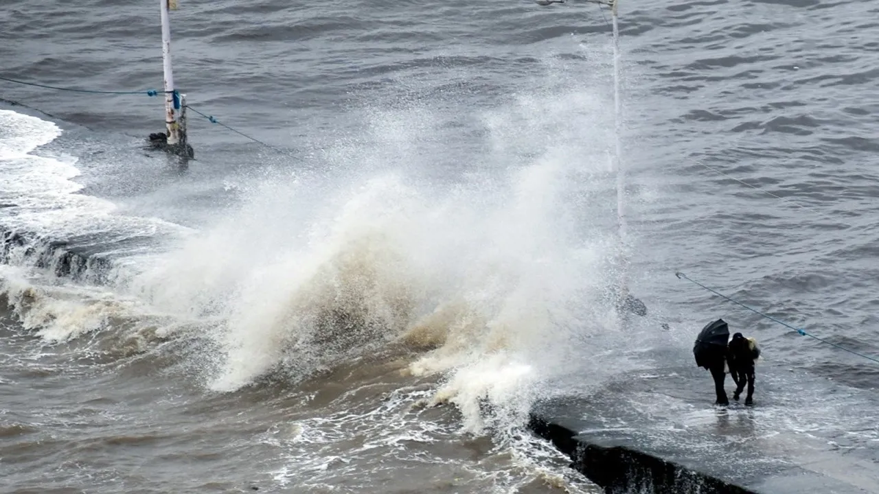 Cyclone in Bay of Bengal