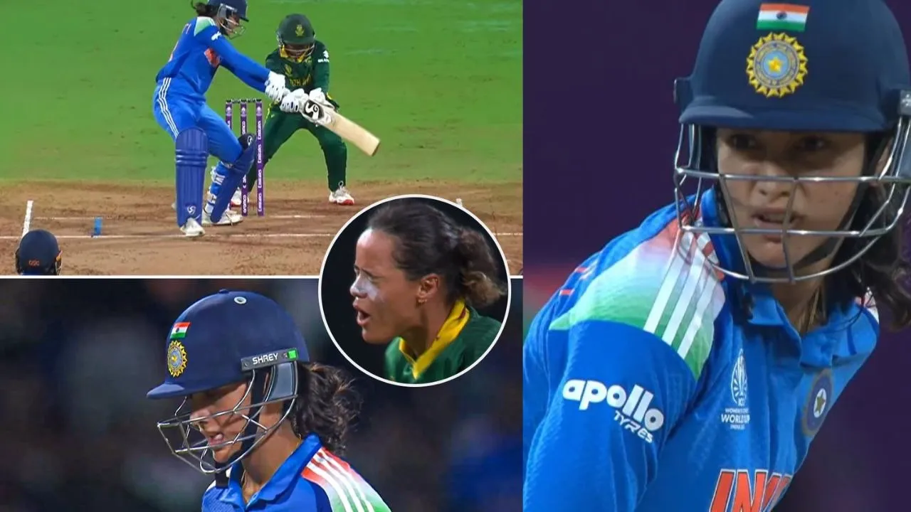 INDW vs SAW Final Smriti mandhana score 45 runs in final against south africa