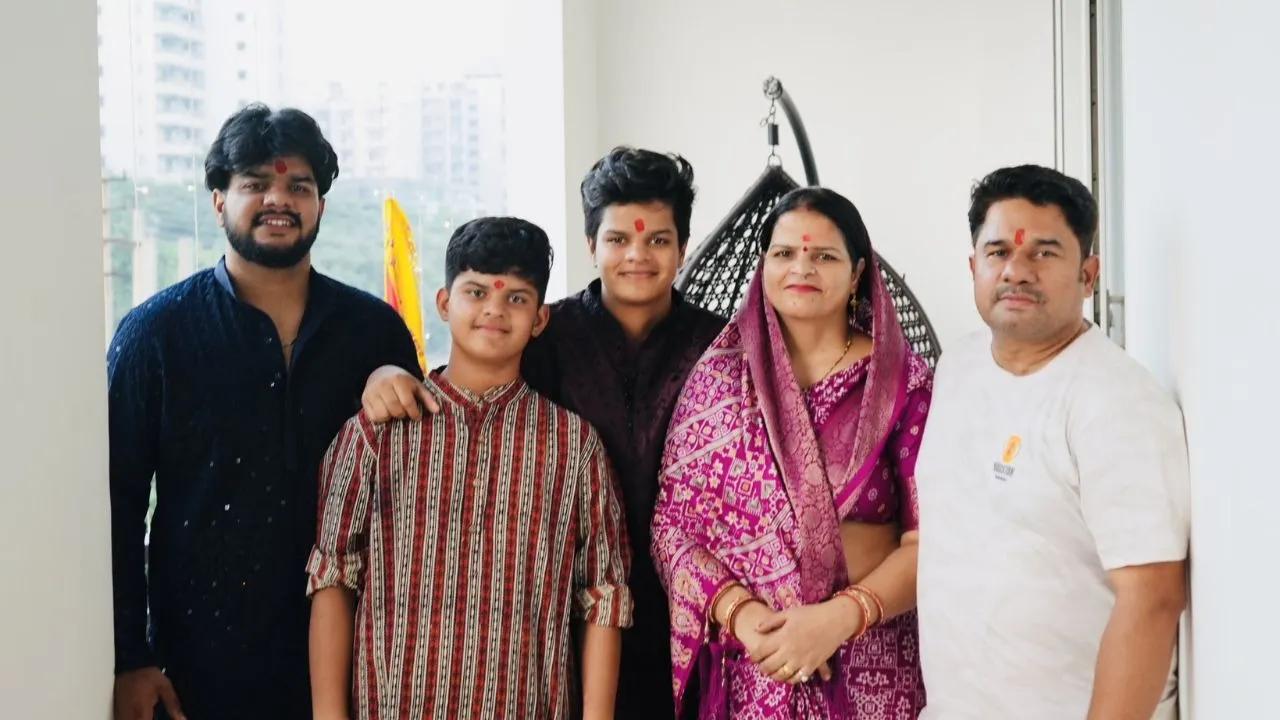 shafali verma family photo