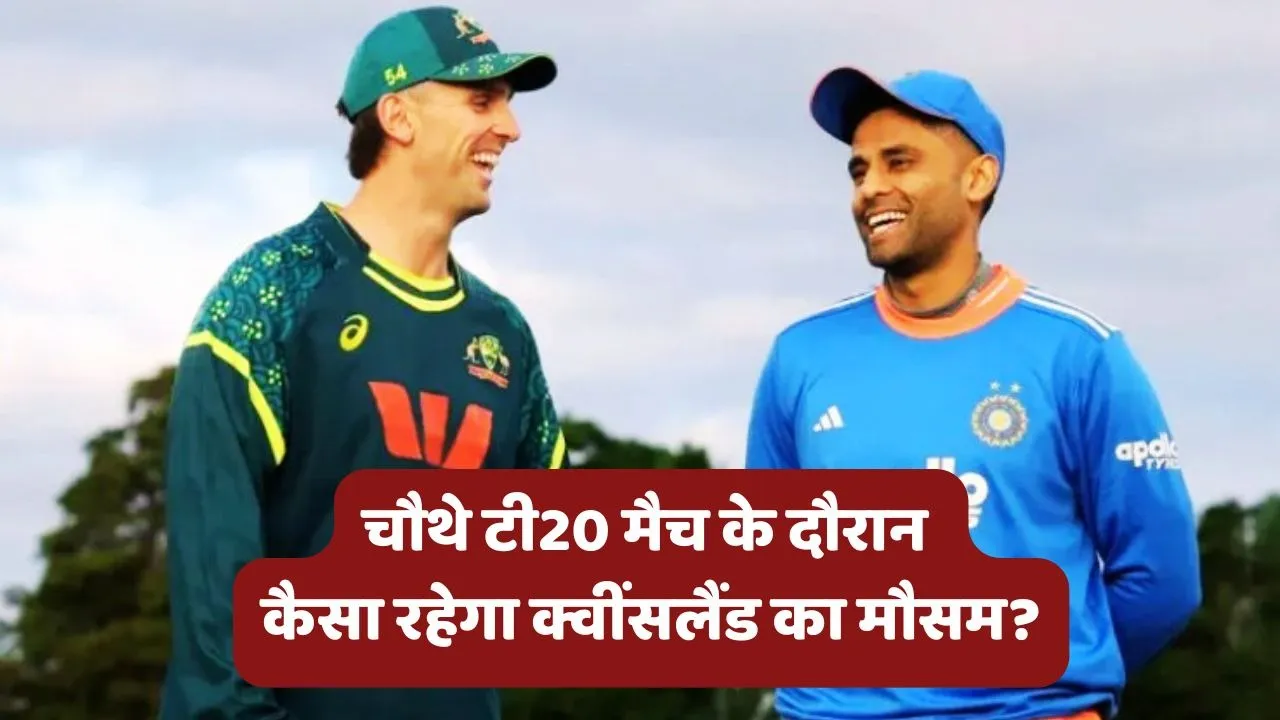 IND vs AUS 4th T20I Weather Report