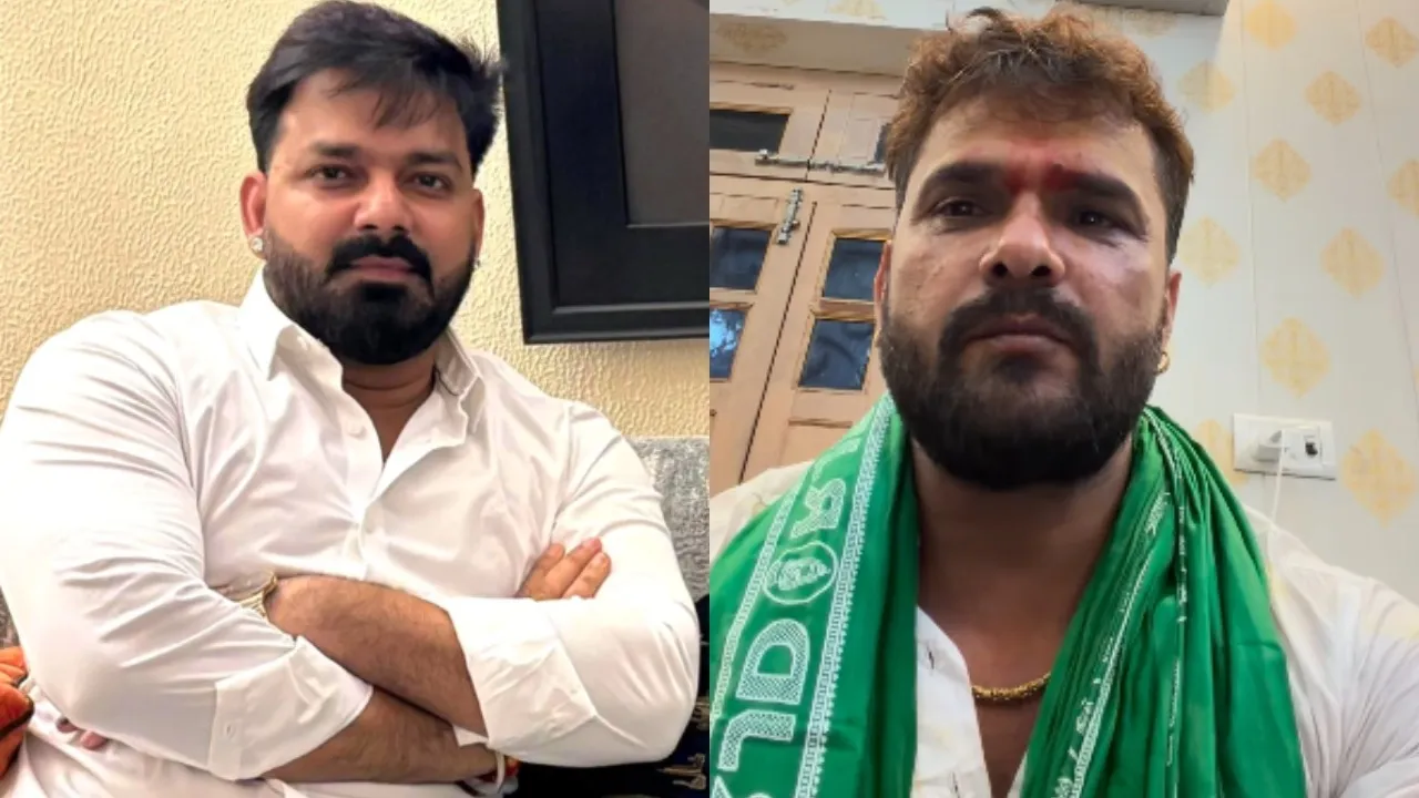 pawan singh react on Khesari lal yadav allegation on his wife and married life