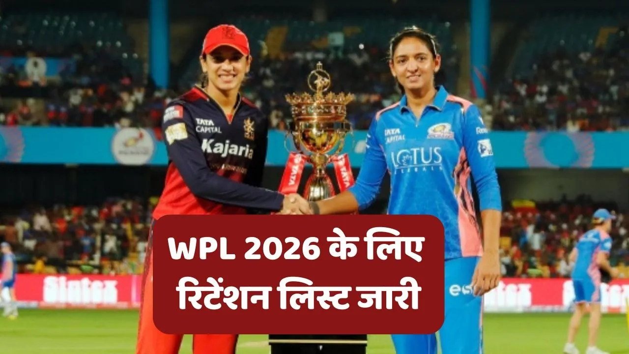 WPL Retention 2026 List