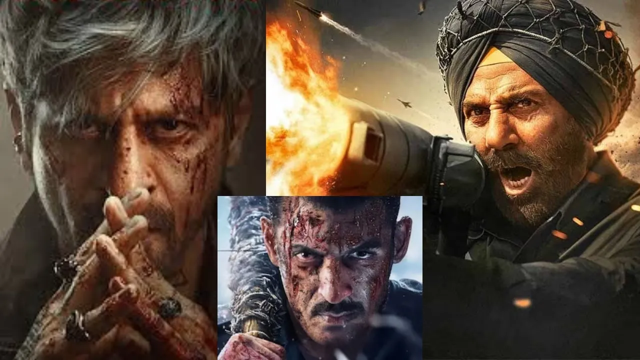 king to battle of galwan and border 2 Shahrukh Salman and Sunny deol action films released in 2026