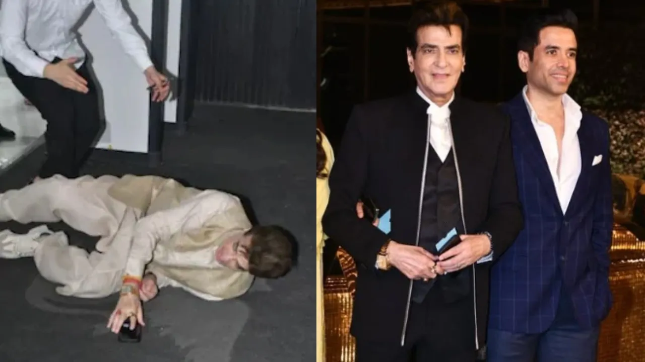 jeetendra fell silp at zarine khan prayer meet het son Tusshar Kapoor share health update