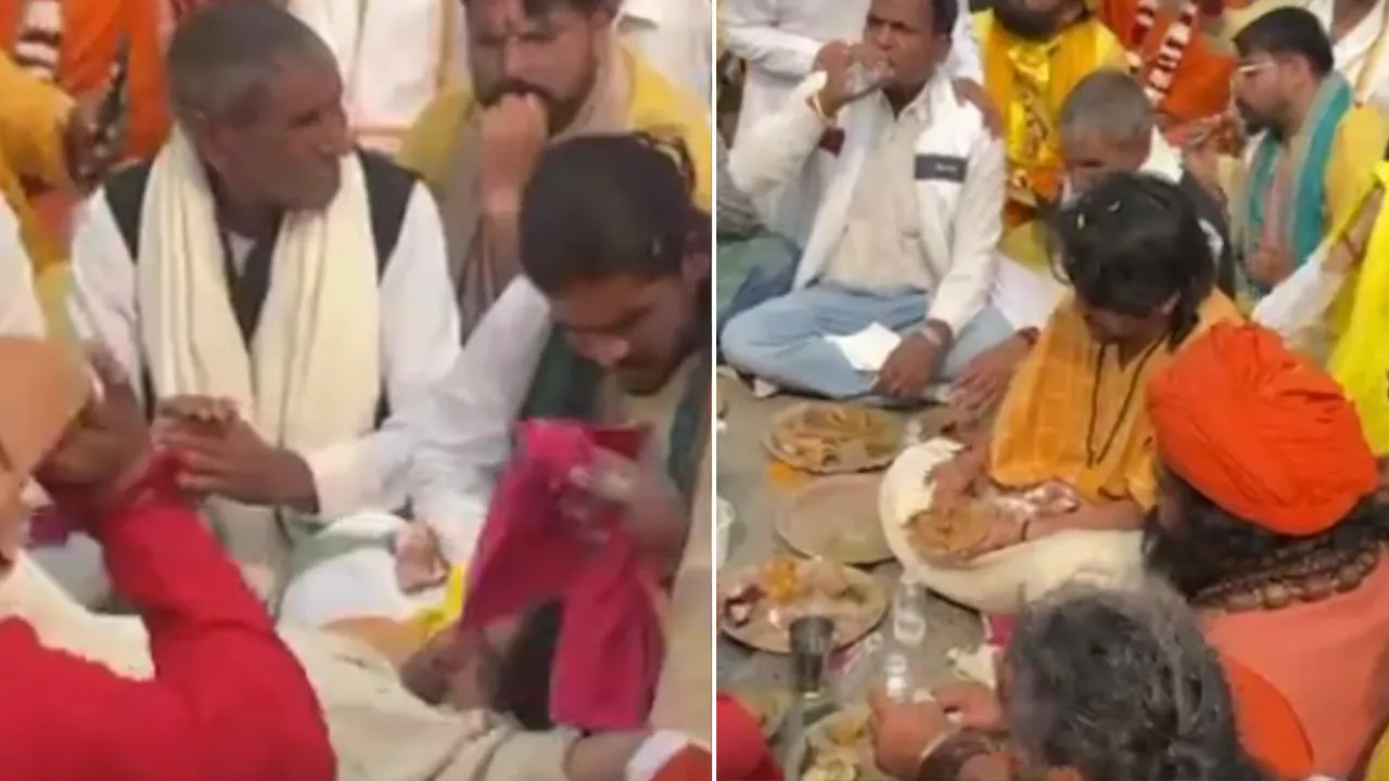 Bageshwar Dham Head Dhirendra Shastri Faints in sanatan Hindu Ekta yatra