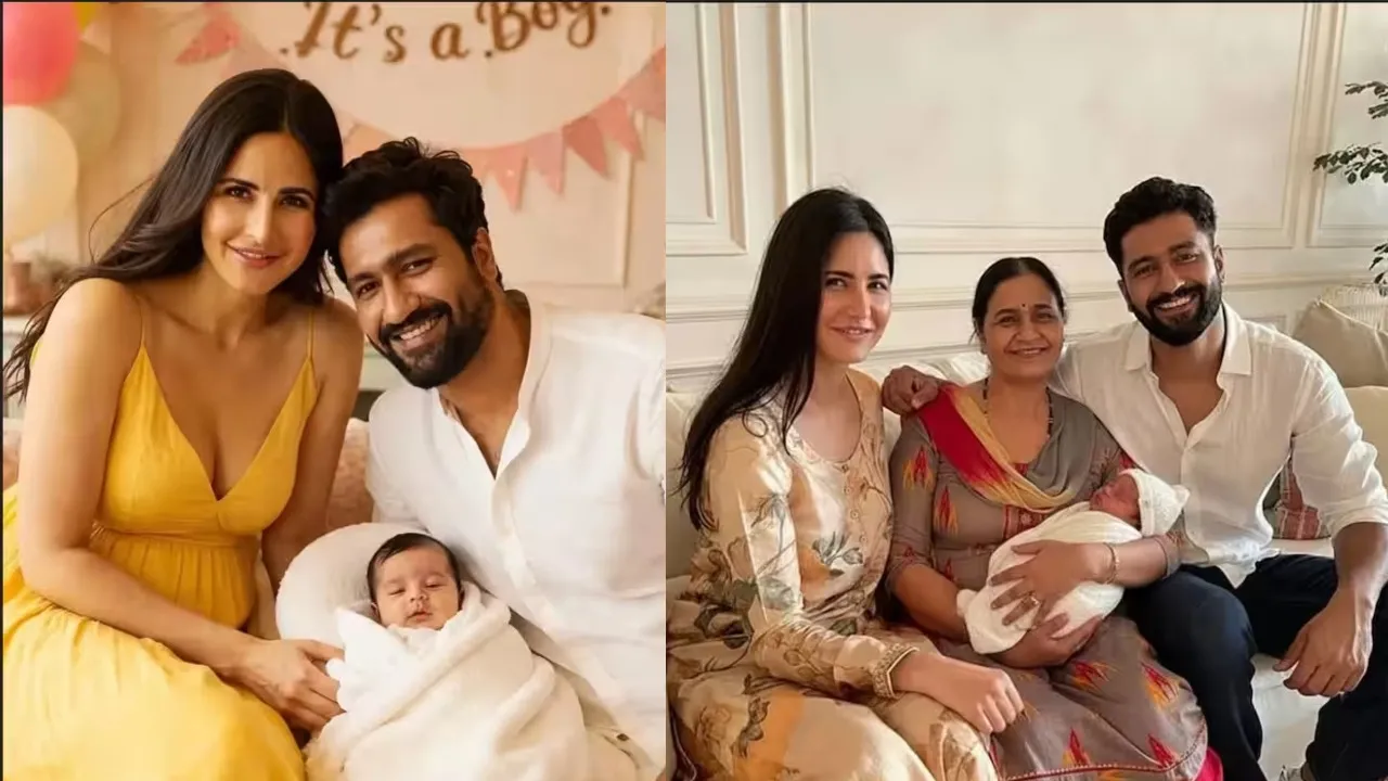 Vicky Kaushal Katrina Kaif Baby Boy AI Photo Viral