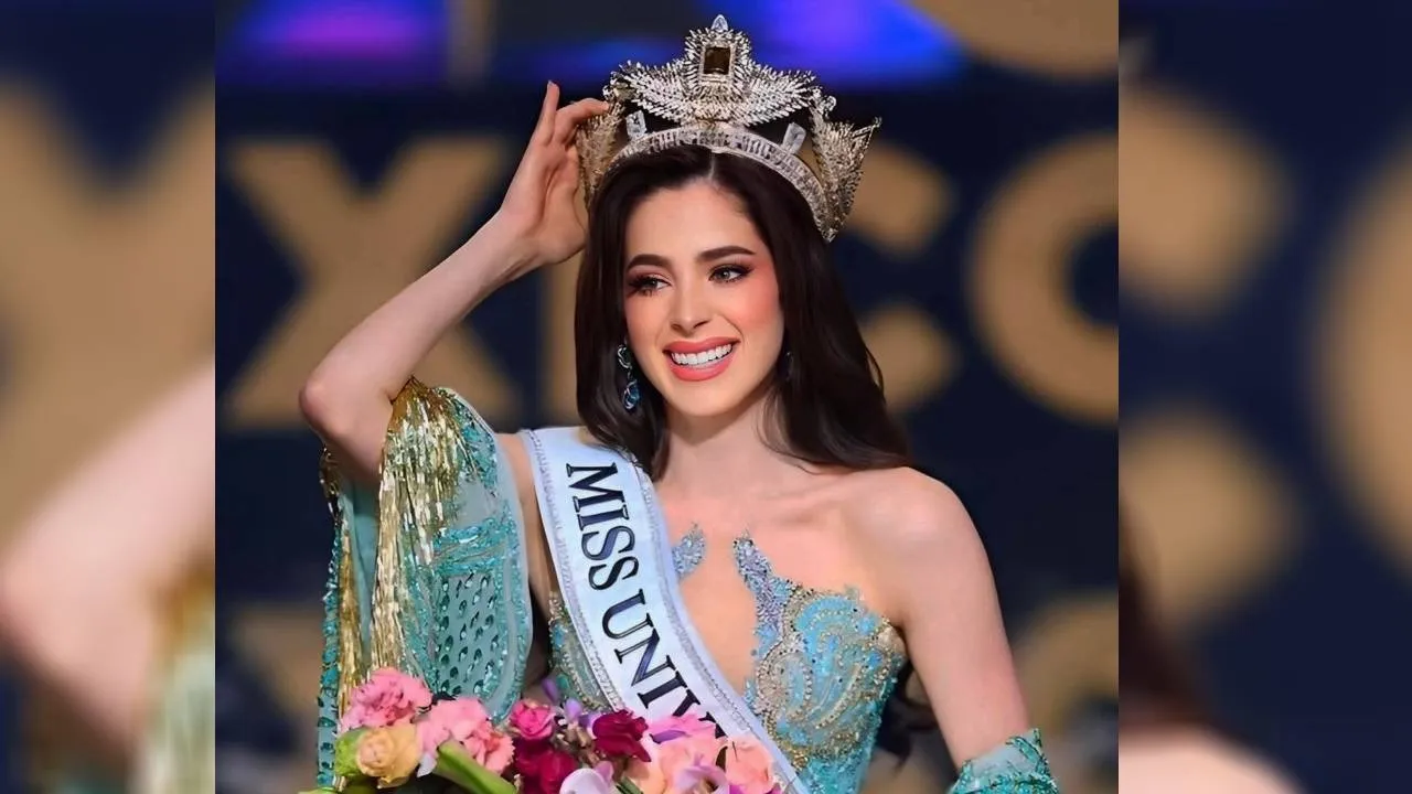 Fatima Bosch of Mexico becomes Miss Universe 2025 officially crowned by Victoria Kjær Theilvig from Denmark