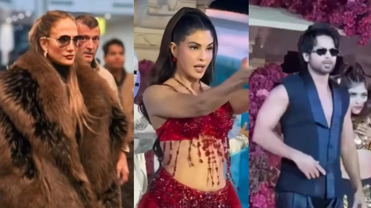 Jennifer Lopez reached Udaipur royal wedding of Netra mantena