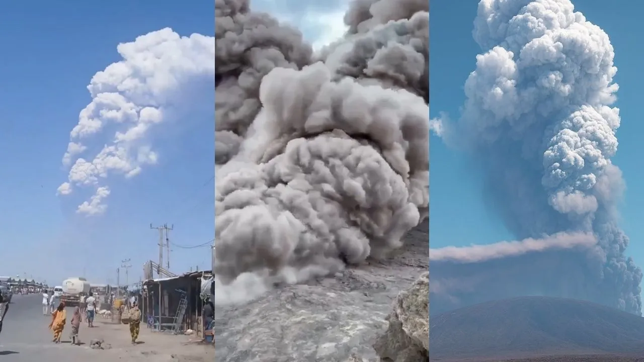 Ethiopia Hayli Gubbi volcano