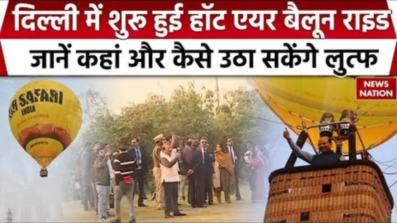 Hot Air Ballon in Delhi