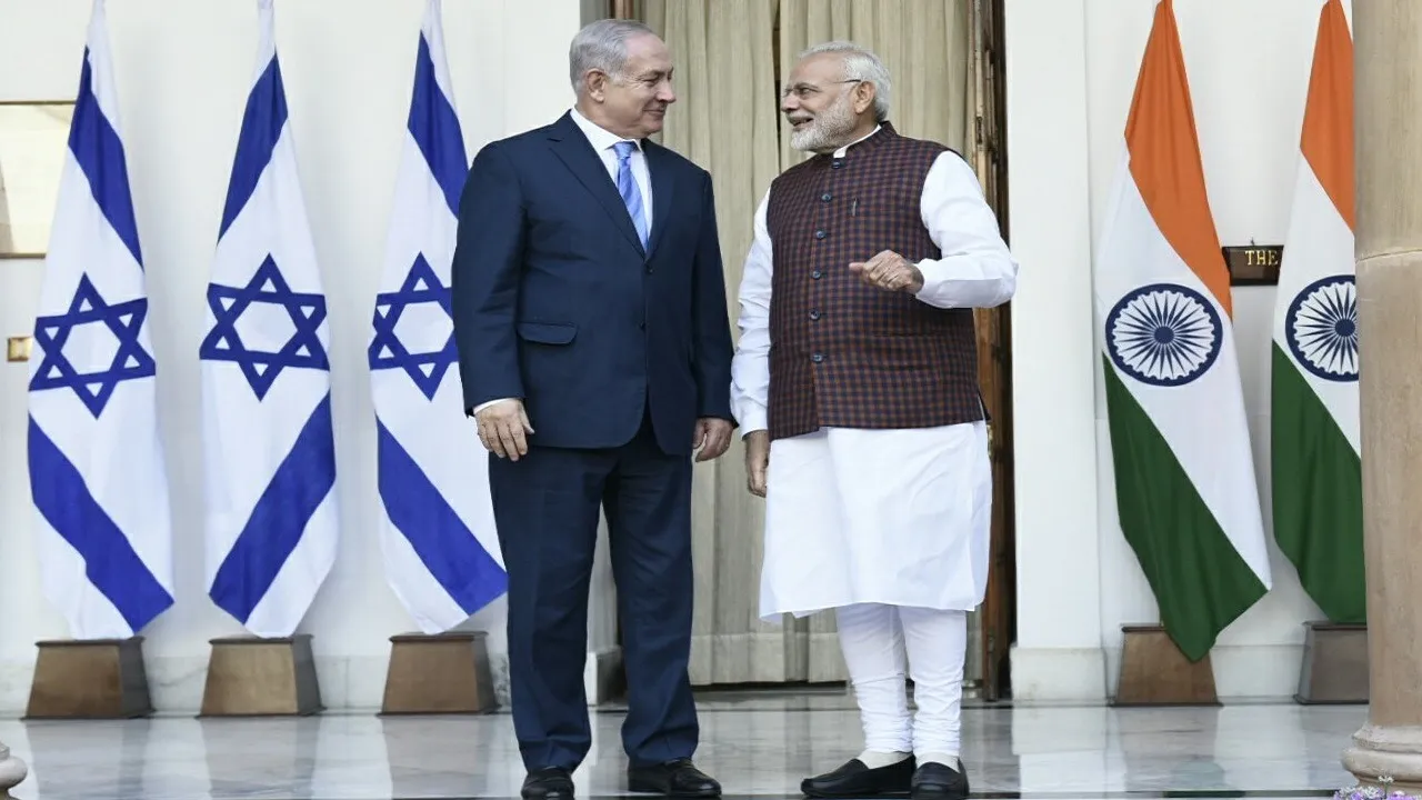 PM Modi and Benjamin Netanyahu