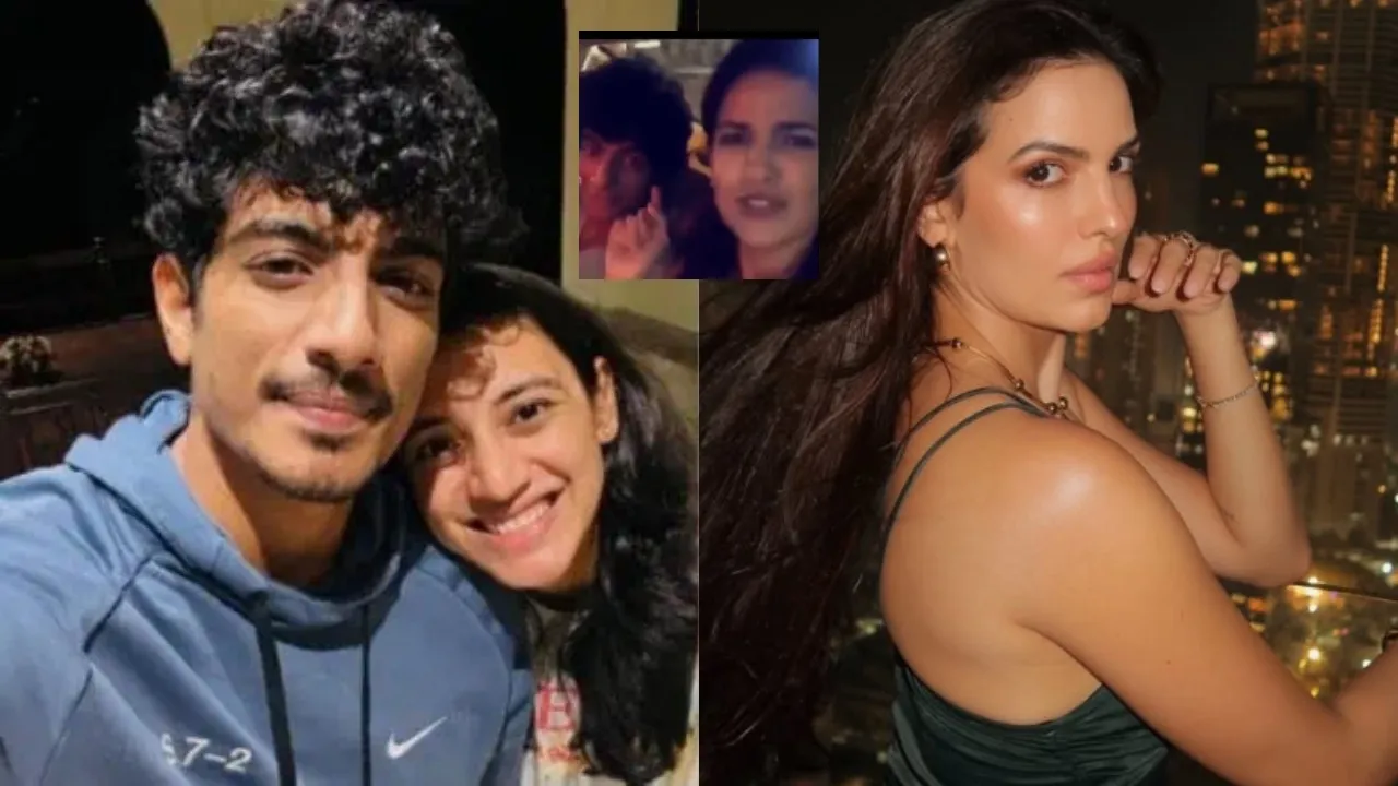 Palash Muchhal video viral with Hardik pandya ex-wife natasa stankovic
