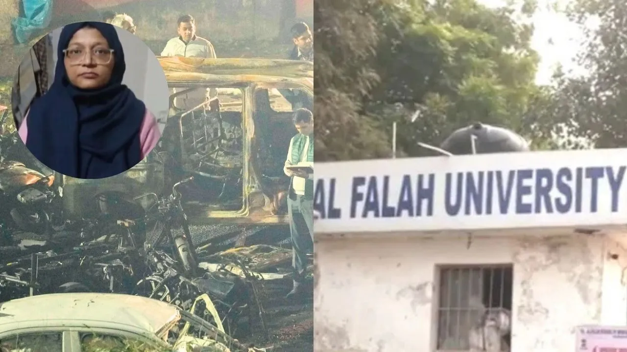Delhi Blast Al Falah University Dr Shaheen