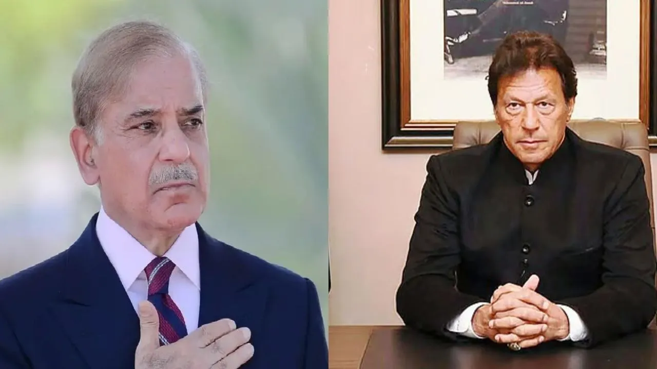 Imran Khan and Shahbaz Sharif