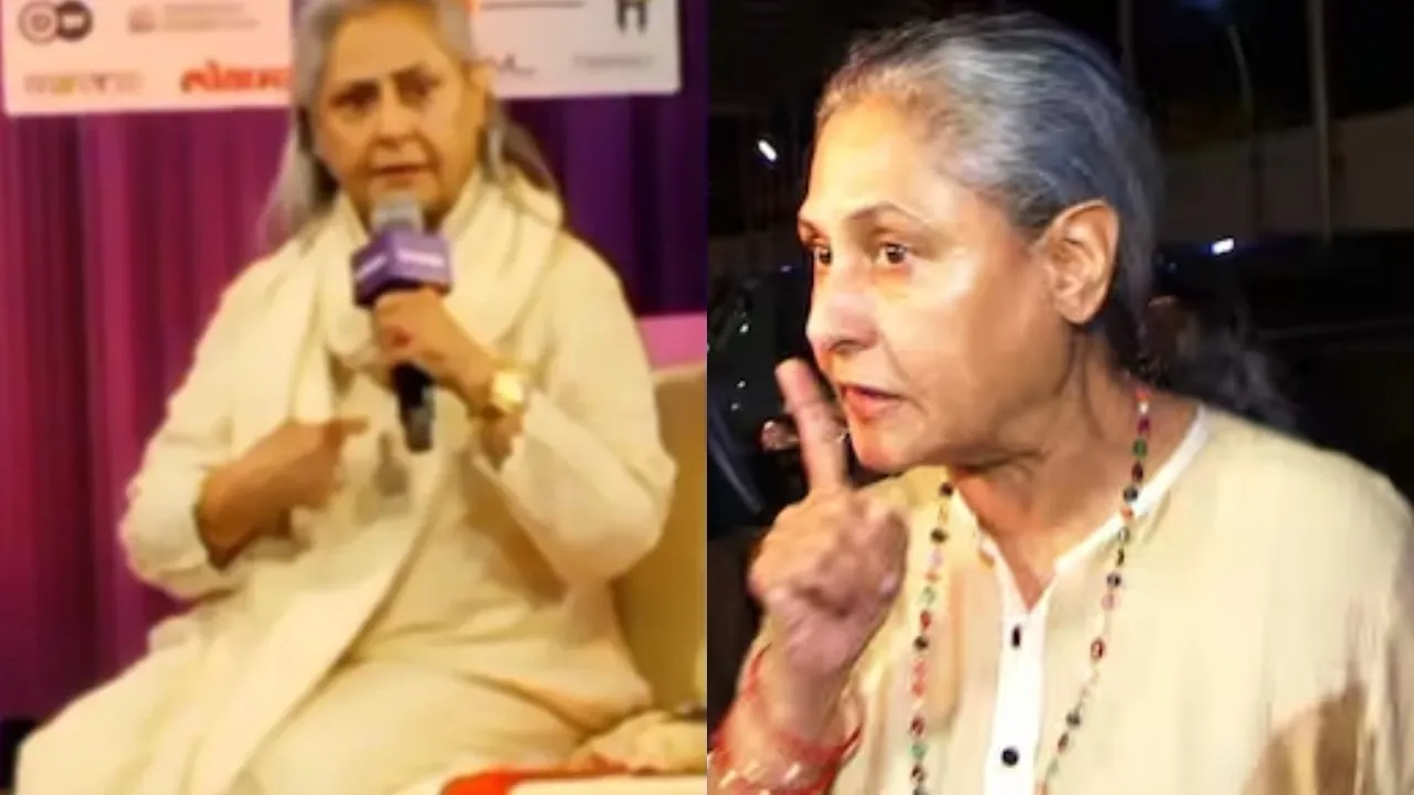 Paparazzi angry Jaya Bachchan comment says who they are wearing dirty tight pants holding camera so (1)