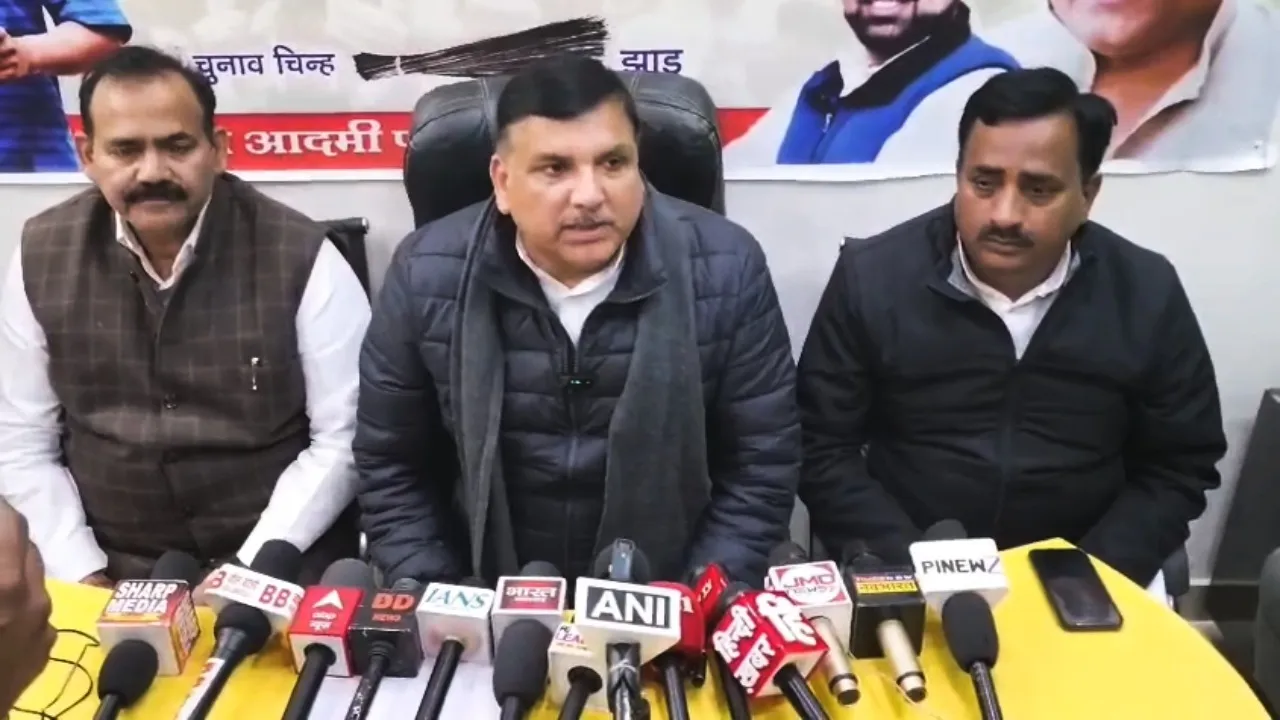 Sanjay Singh padyatra