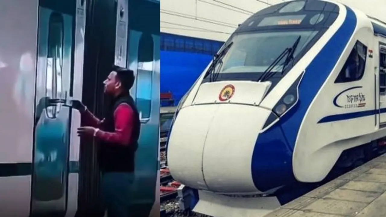 vande bharat viral video