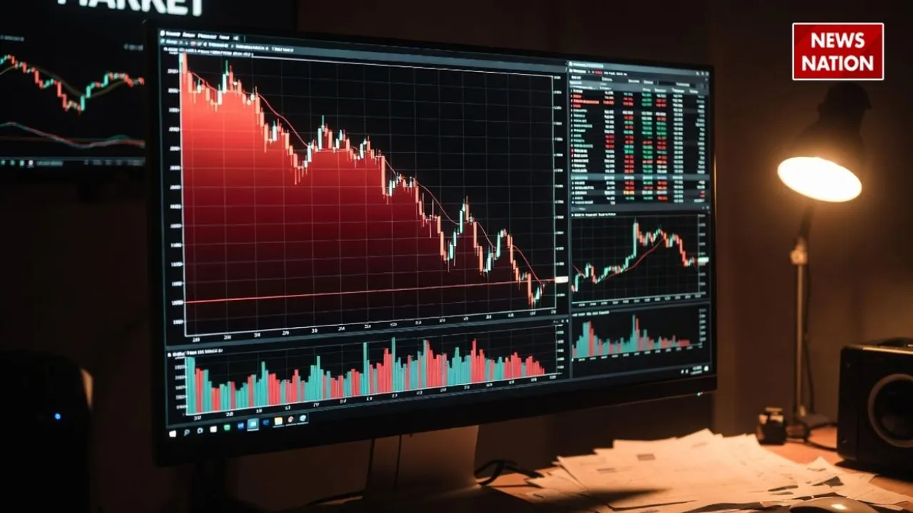 share market fall today