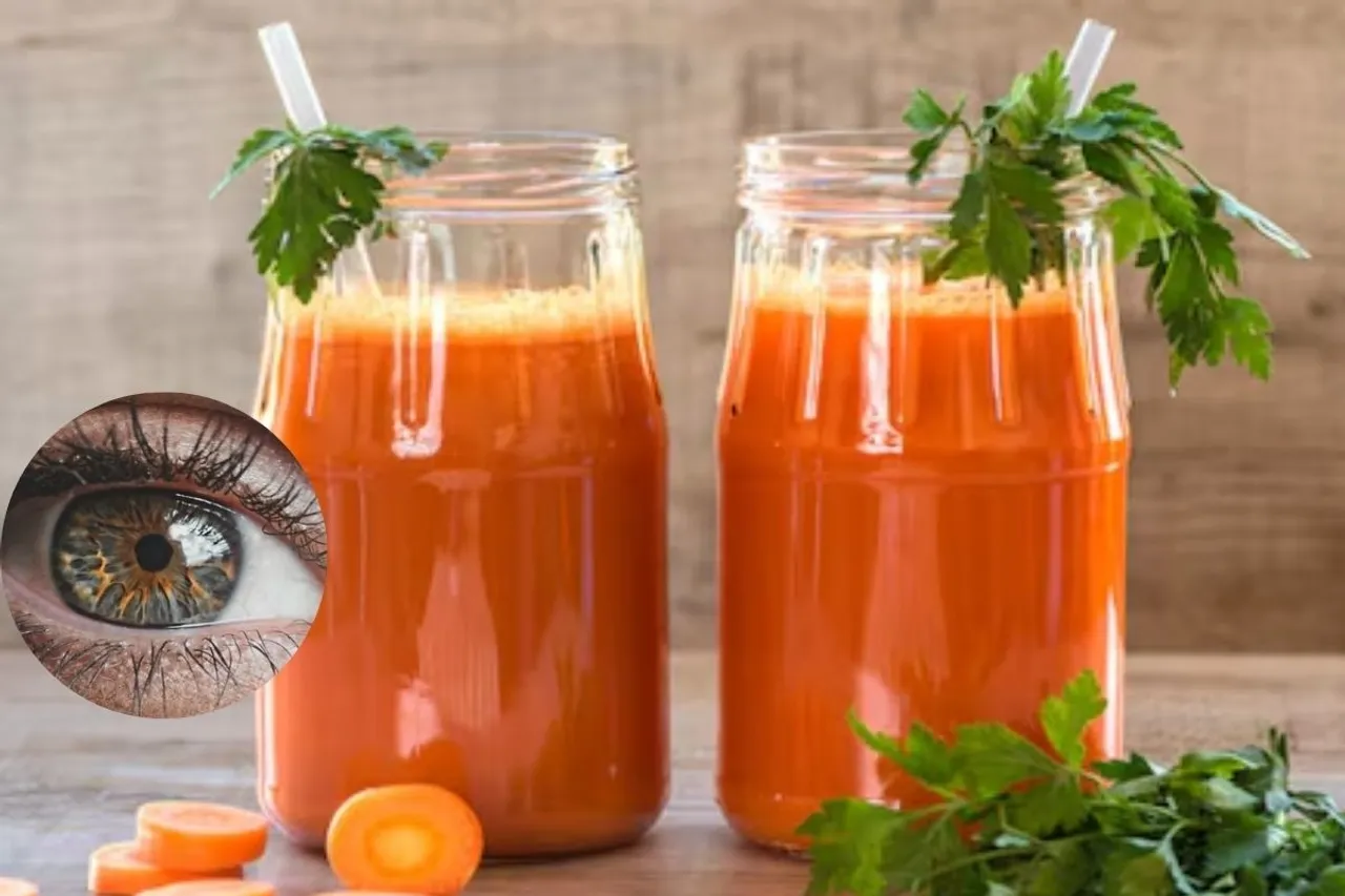 Carrot Juice For Eye Health
