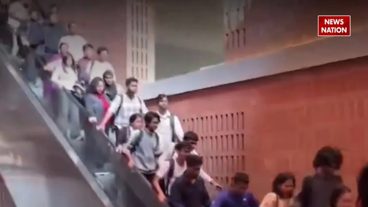 Bangladesh escalator video viral