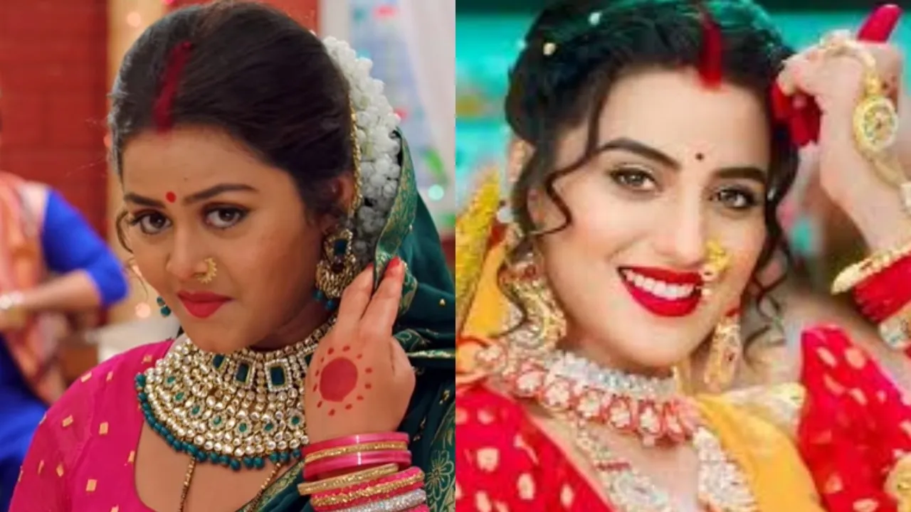 Akshara Singh New Bhojpuri Sona Ke palna Song release viral on youtube