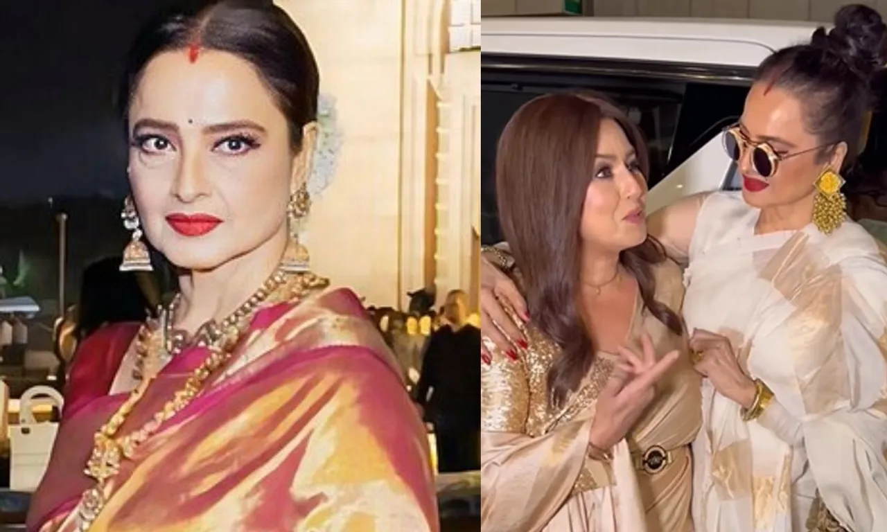 Rekha reveals she married front in mahima chaudhry video viral