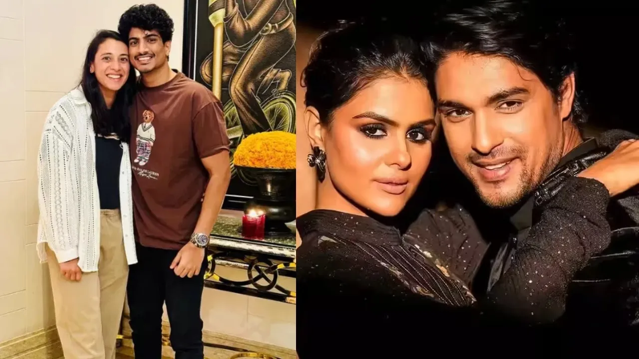 Year Ender 2025 Jannat Zubair Priyanka Chahar Choudhary Ankit Gupta Smriti Mandhana Palash Muchhal c