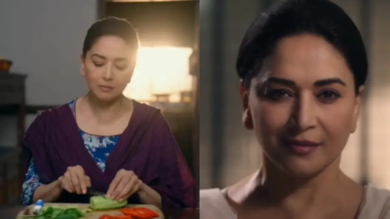 Madhuri dixit Mrs Deshpande starcast details series trending on jiohotstar