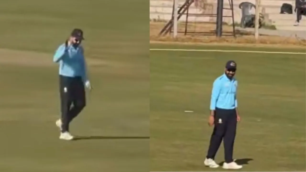 Rohit Sharma fans arrived at sms stadium with huge numbers